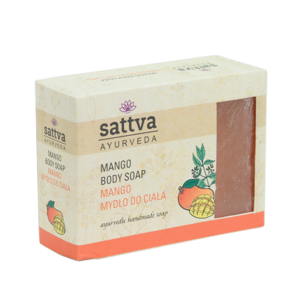 Mydło glicerynowe Mango 125g Sattva