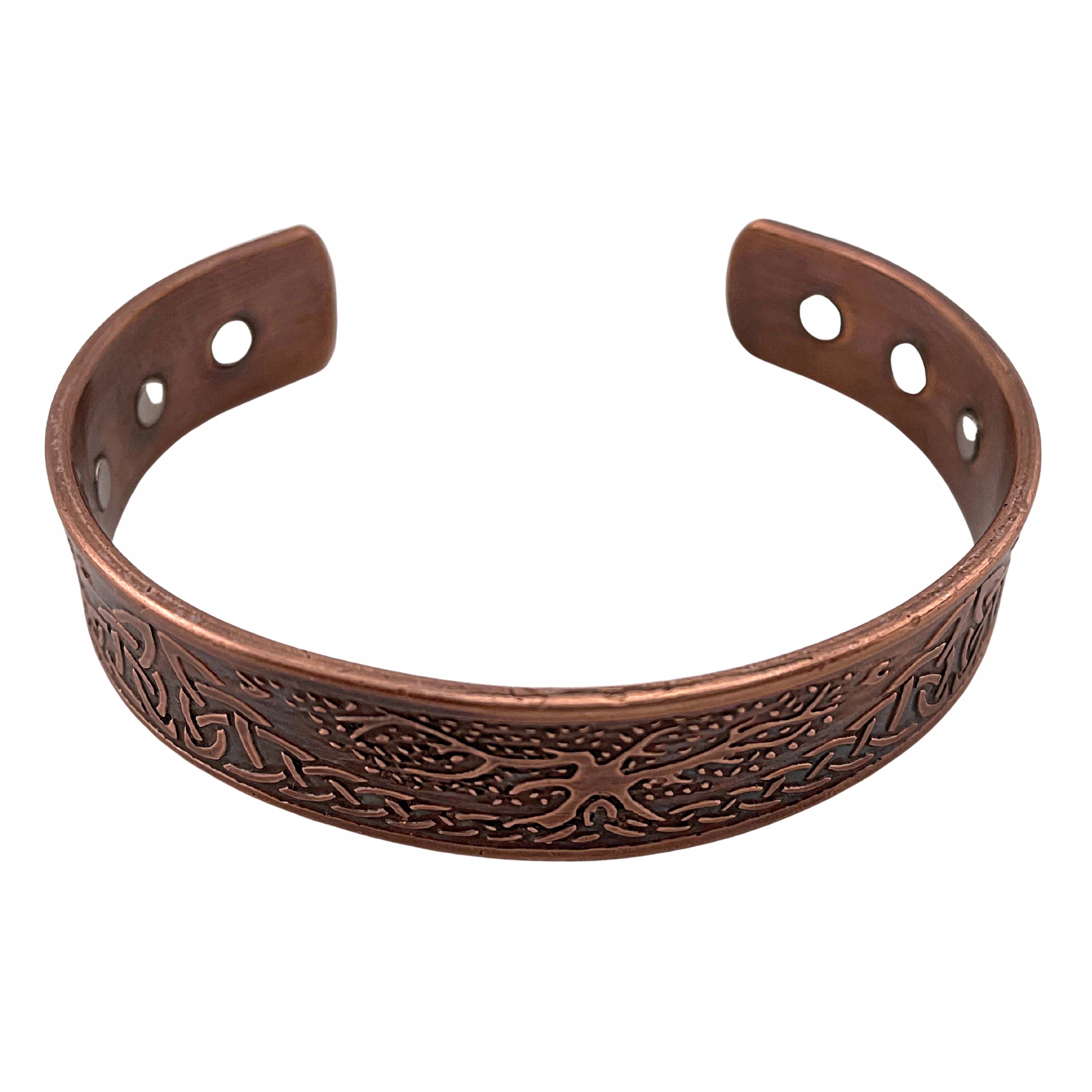 Bransoletka Miedziana Magnetyczna Zdrowotna 025 - obrazek 4