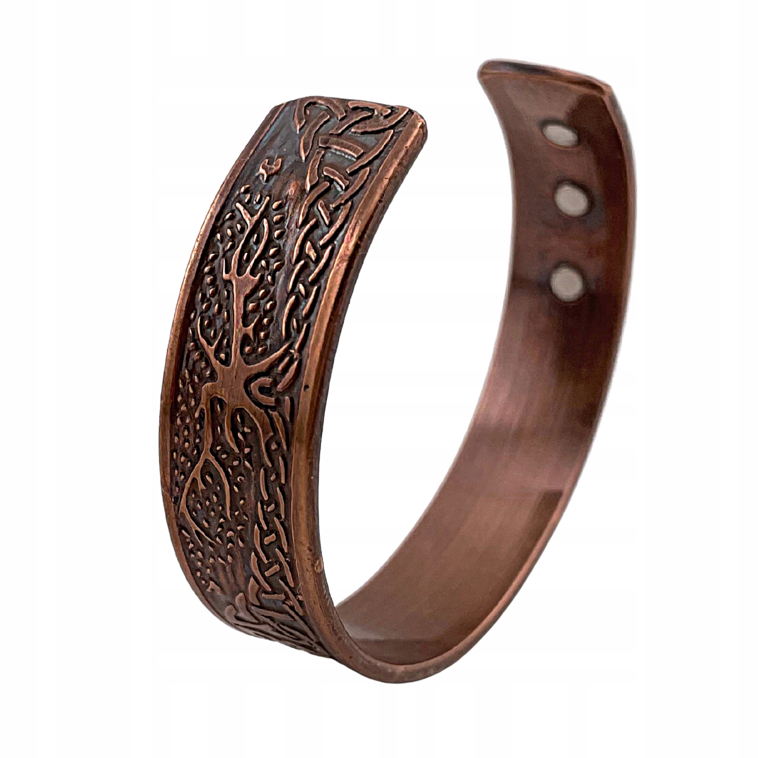 Bransoletka Miedziana Magnetyczna Zdrowotna 025 - obrazek 5