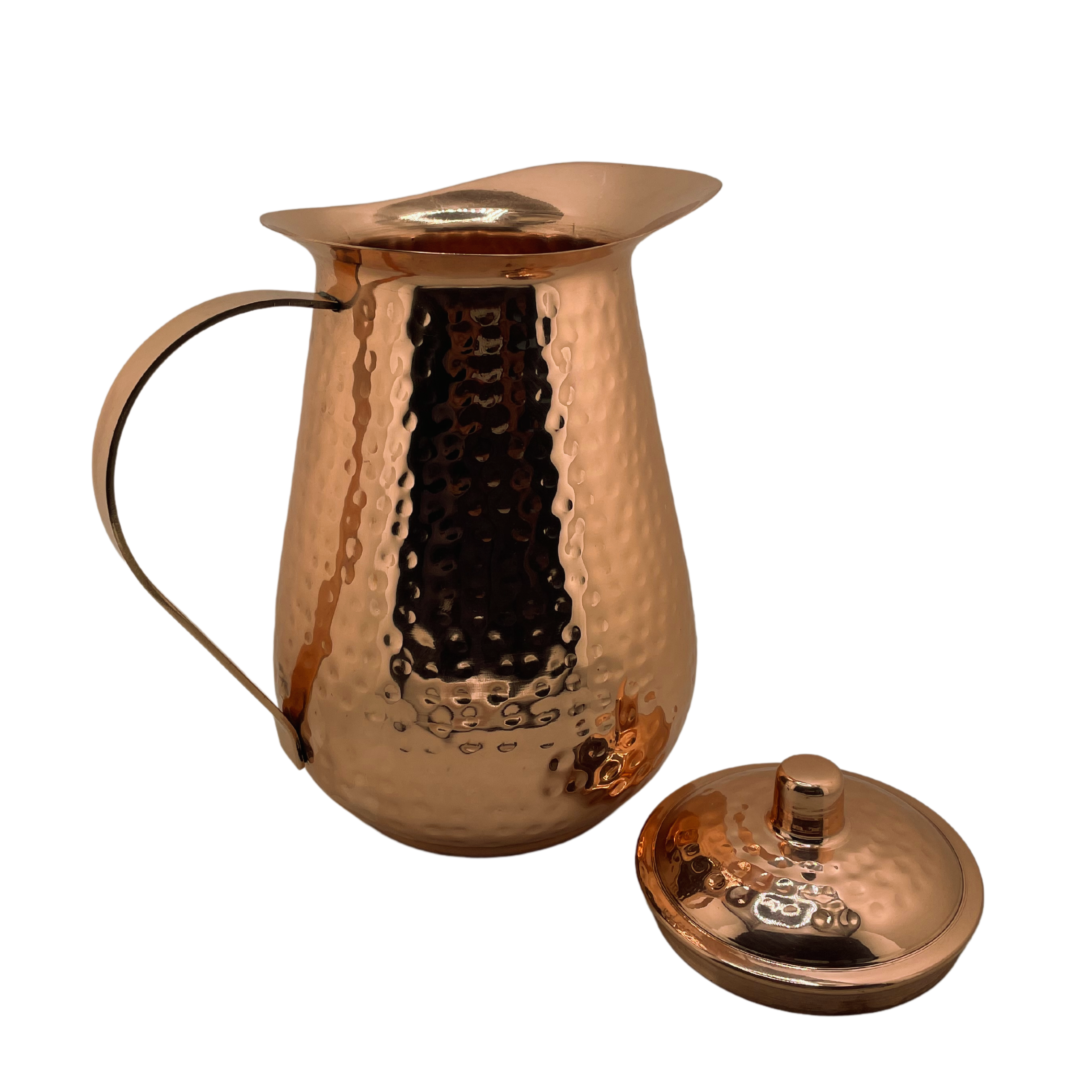 Miedziany dzbanek na Wodę Antybakteryjny Klasyczny 2L - obrazek 2