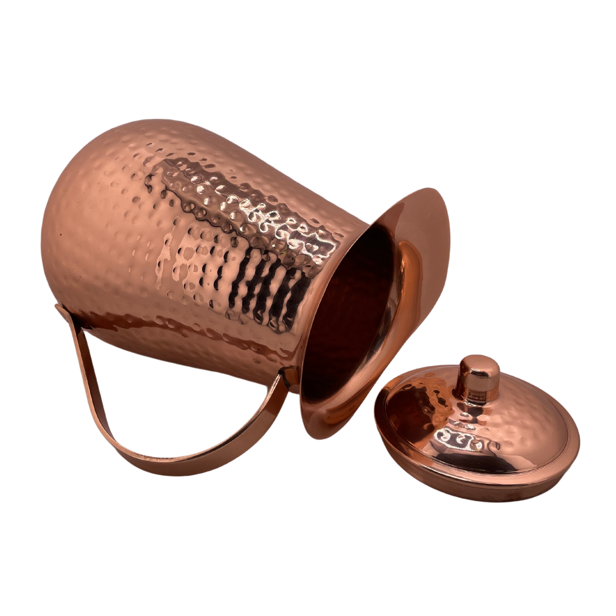 Miedziany dzbanek na Wodę Antybakteryjny Klasyczny 2L - obrazek 3